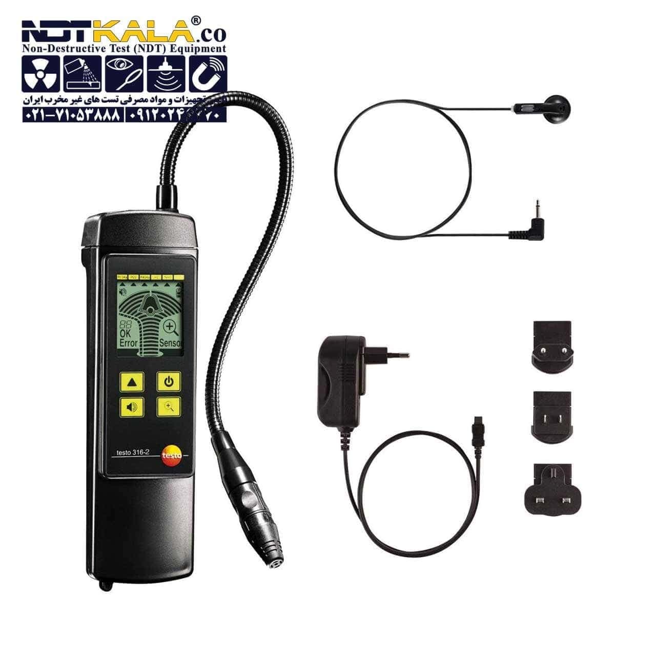 نشت یاب گاز تستو 2-TESTO 316 — تصویر ۲