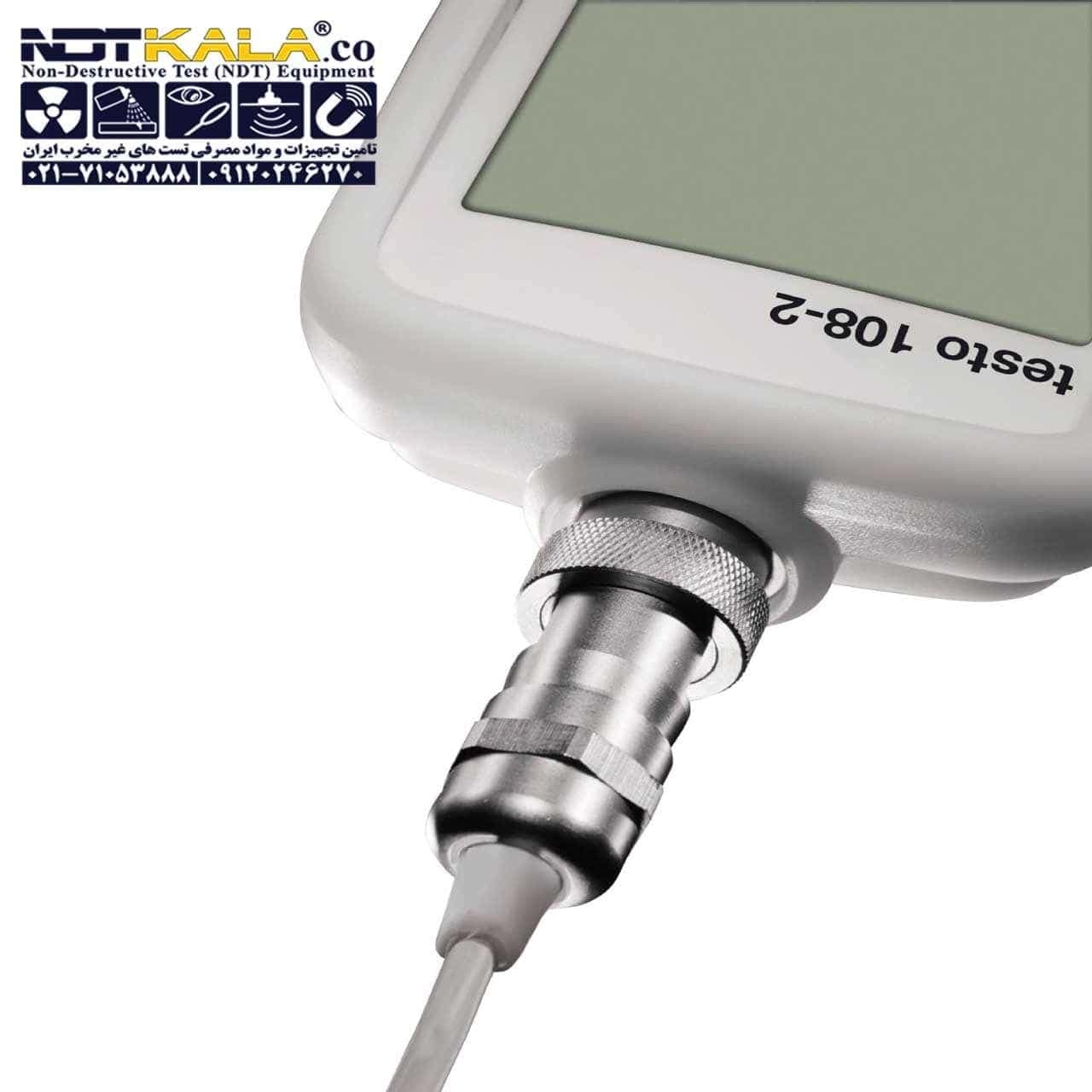 دماسنج میله ای با پراب مجزا تستو Testo 108 — تصویر ۳