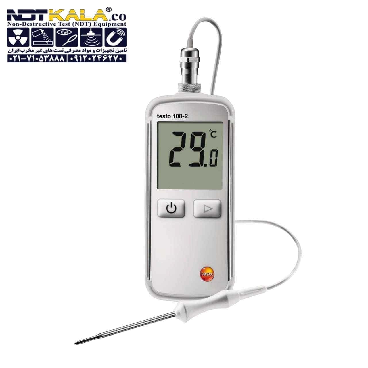 دماسنج میله ای با پراب مجزا تستو Testo 108