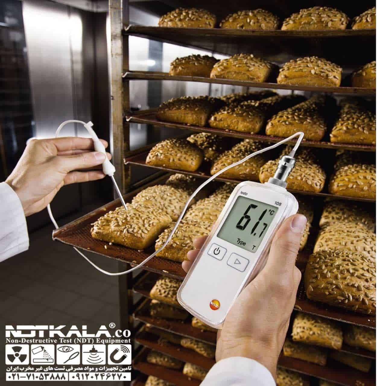 دماسنج میله ای با پراب مجزا تستو Testo 108 — تصویر ۴