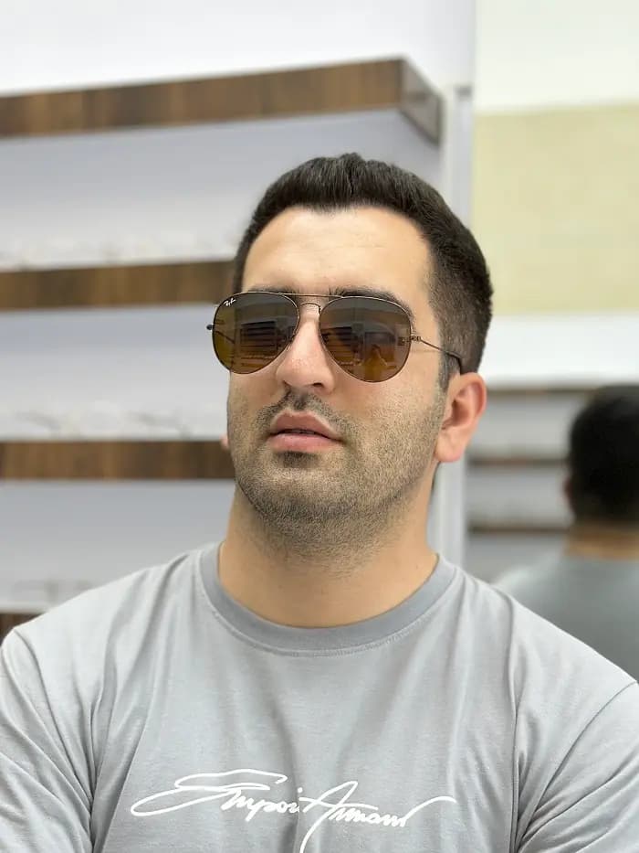 عینک آفتابی ریبن مدل AVIATOR کد 3026 — تصویر ۲