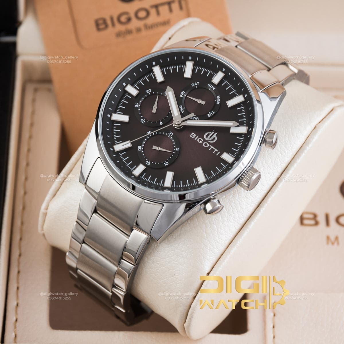 ساعت اورجینال مردانه بیگوتی مدل Bigotti BG.1.10515-1
