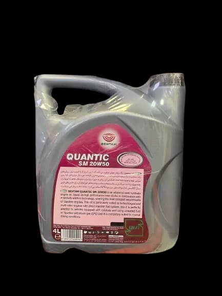 روغن موتور بهتام QUANTIC 20w50 SM حجم 4 لیتر — تصویر ۳