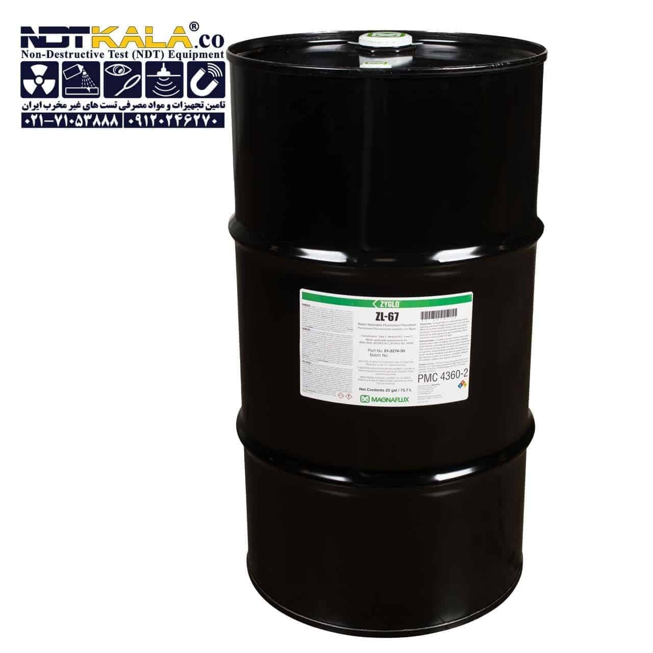 مایع پنترنت فلورسنت MAGNAFLUX ZYGLO ZL-67B — تصویر ۴