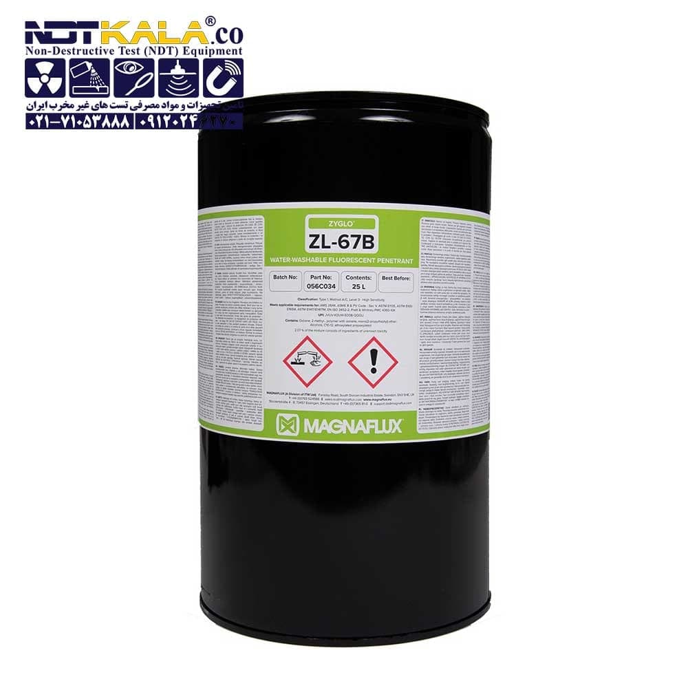 مایع پنترنت فلورسنت MAGNAFLUX ZYGLO ZL-67B — تصویر ۵