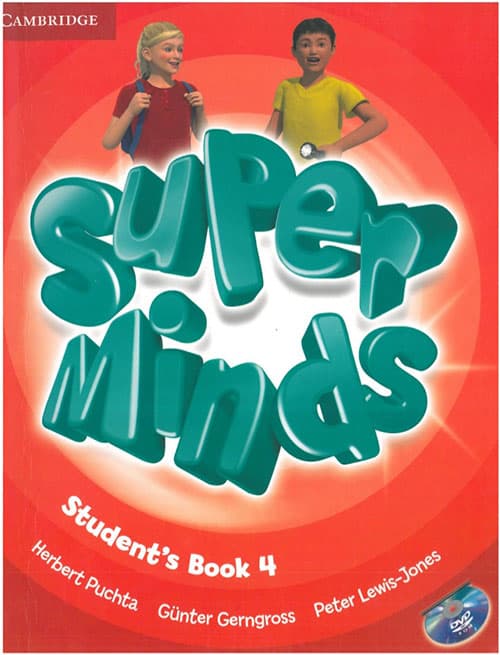 (Super Minds 4 (SB+WB+CD+DVD