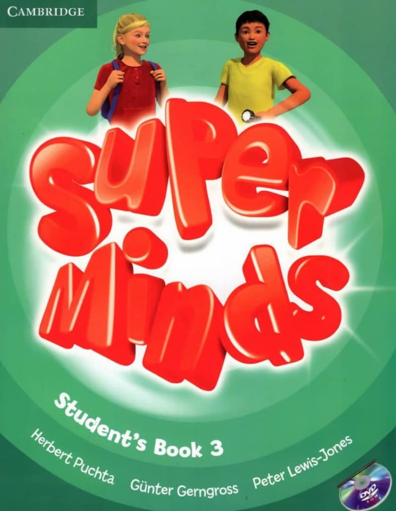 (Super Minds 3 (SB+WB+CD+DVD