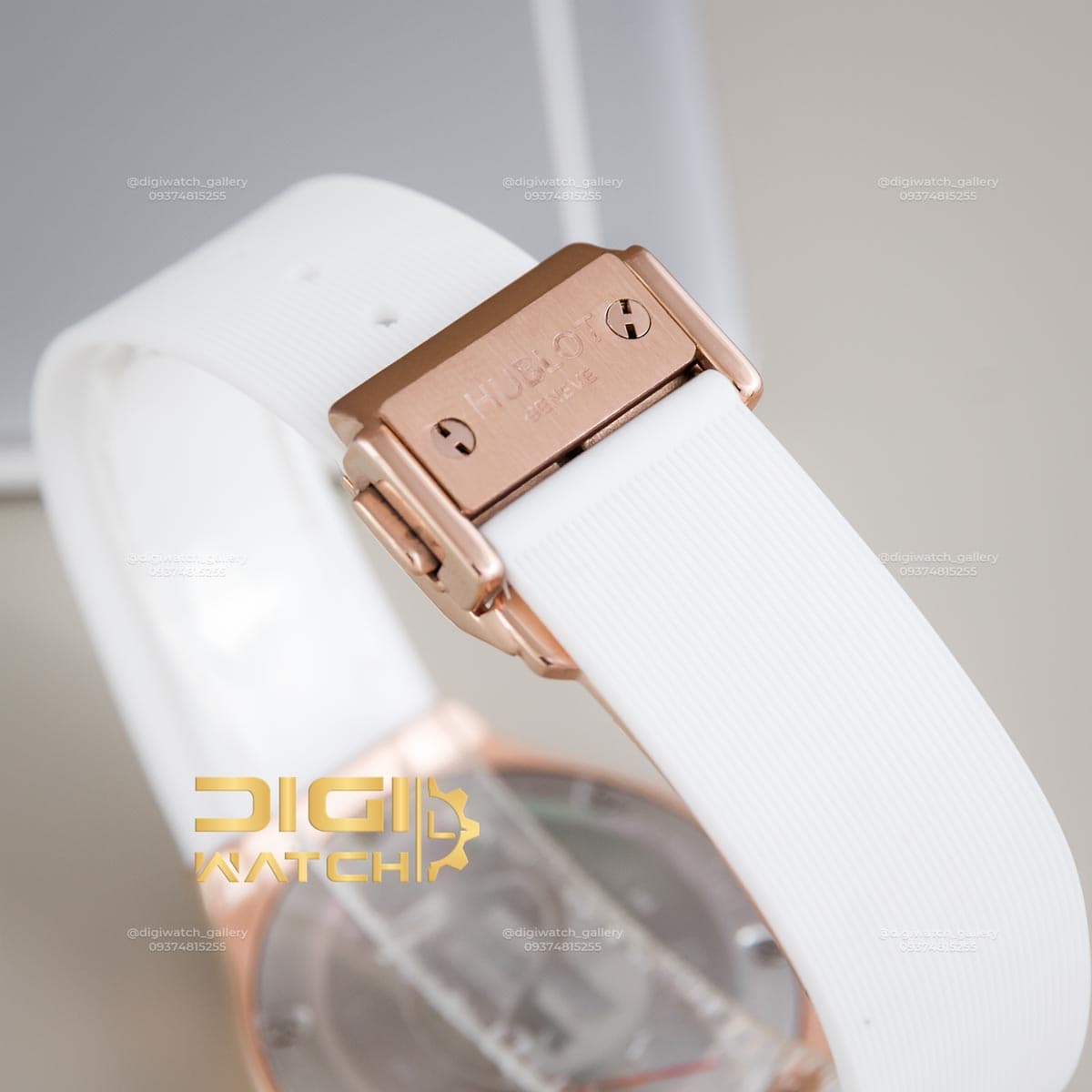 ساعت هابلوت زنانه سفید نگیندار HUBLOT BIGBANG — تصویر ۴