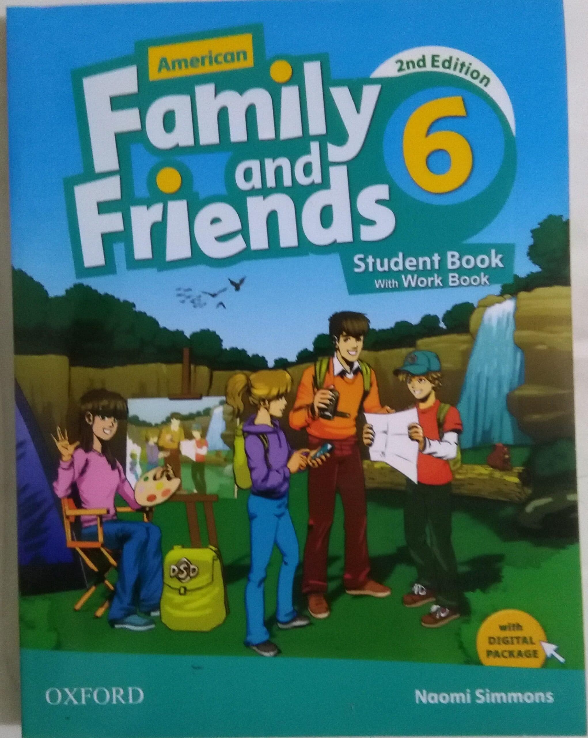 (American Family and Friends 6 (SB+WB+CD — تصویر ۲