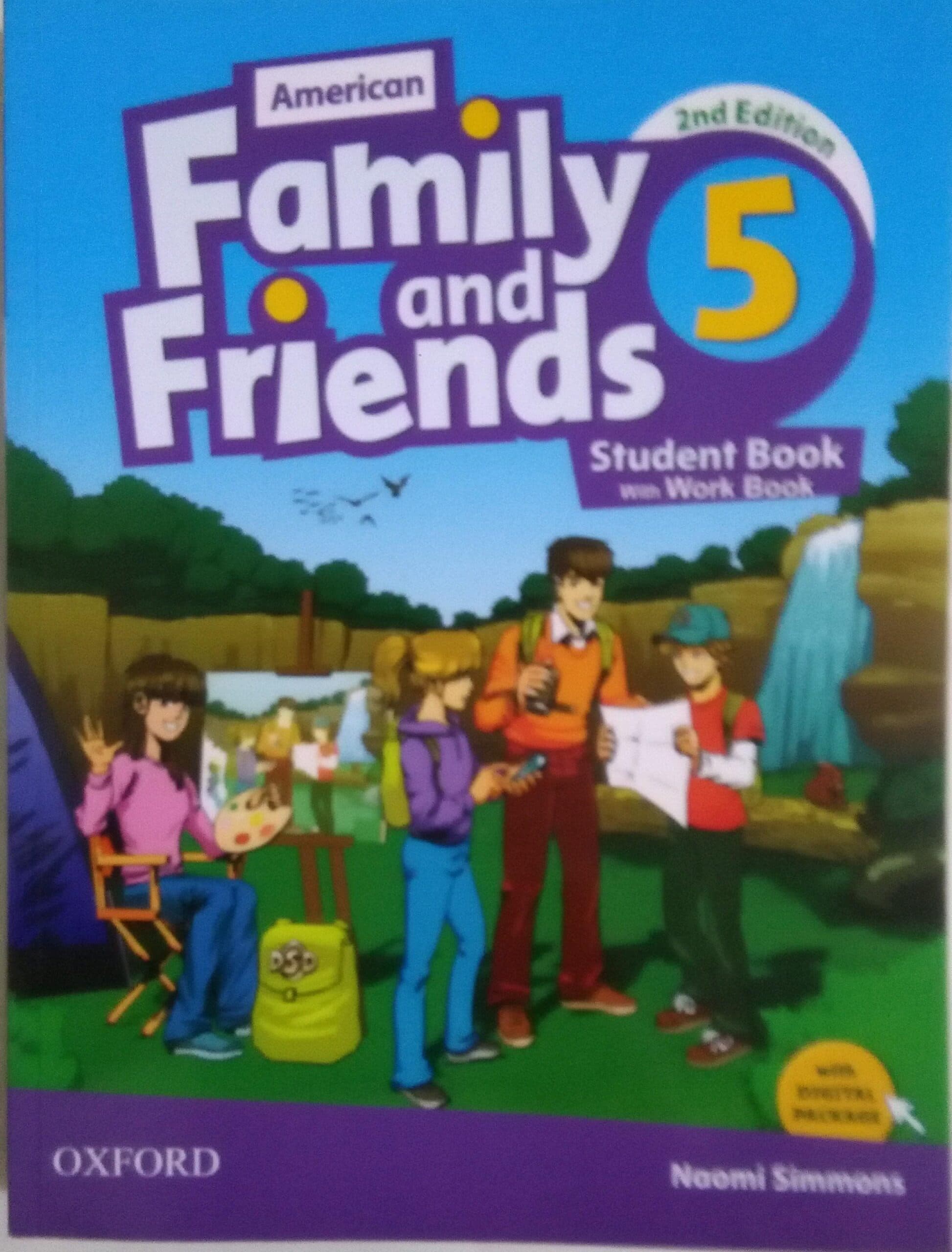 (American Family and Friends 5 (SB+WB+CD — تصویر ۲