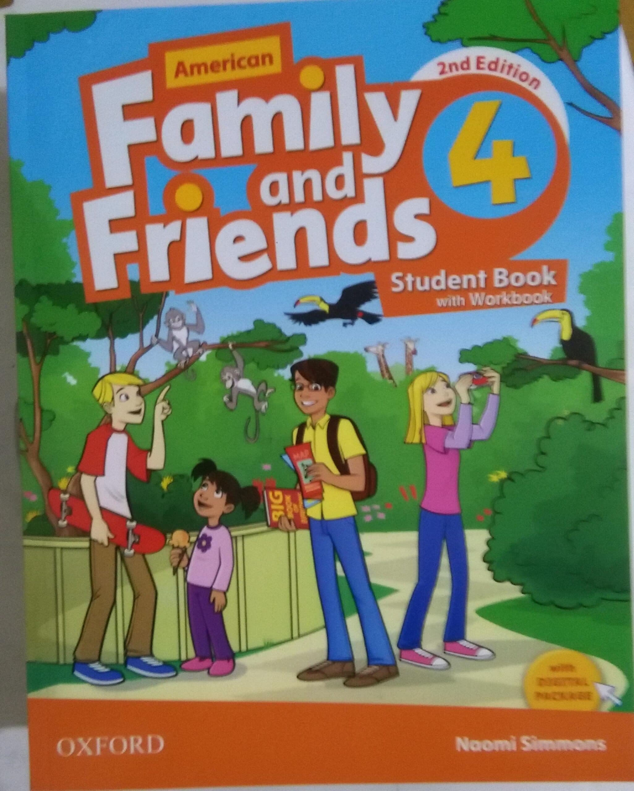 (American Family and Friends 4 (SB+WB+CD