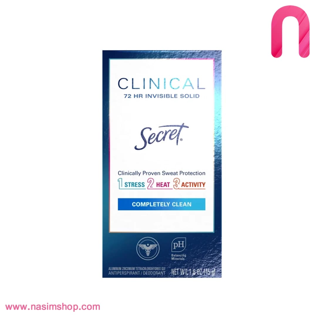 ضد تعریق مام کلینیکال سکرت مدل Completely Clean — تصویر ۴
