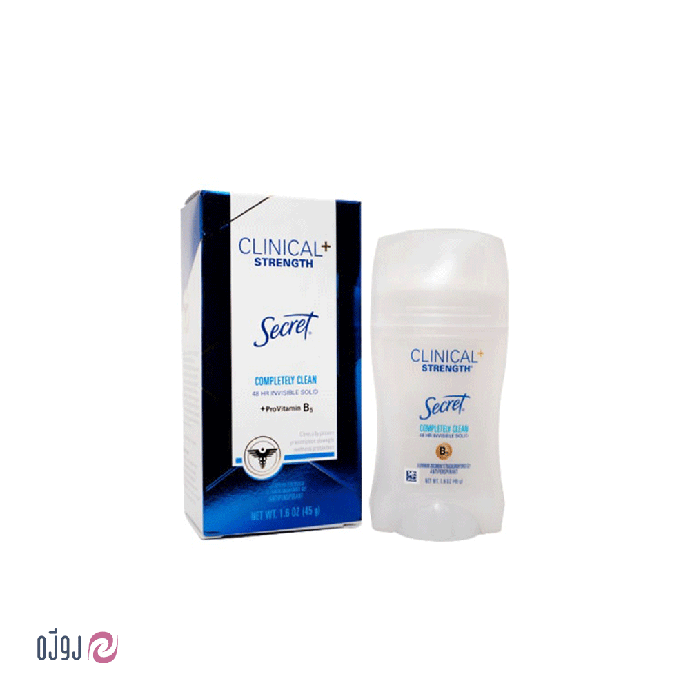 ضد تعریق مام کلینیکال سکرت مدل Completely Clean