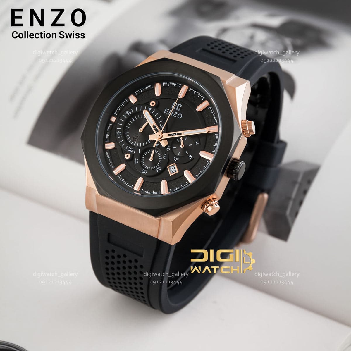 ساعت اورجینال مردانه برند انزو مدل ENZO EC-3120 KBG