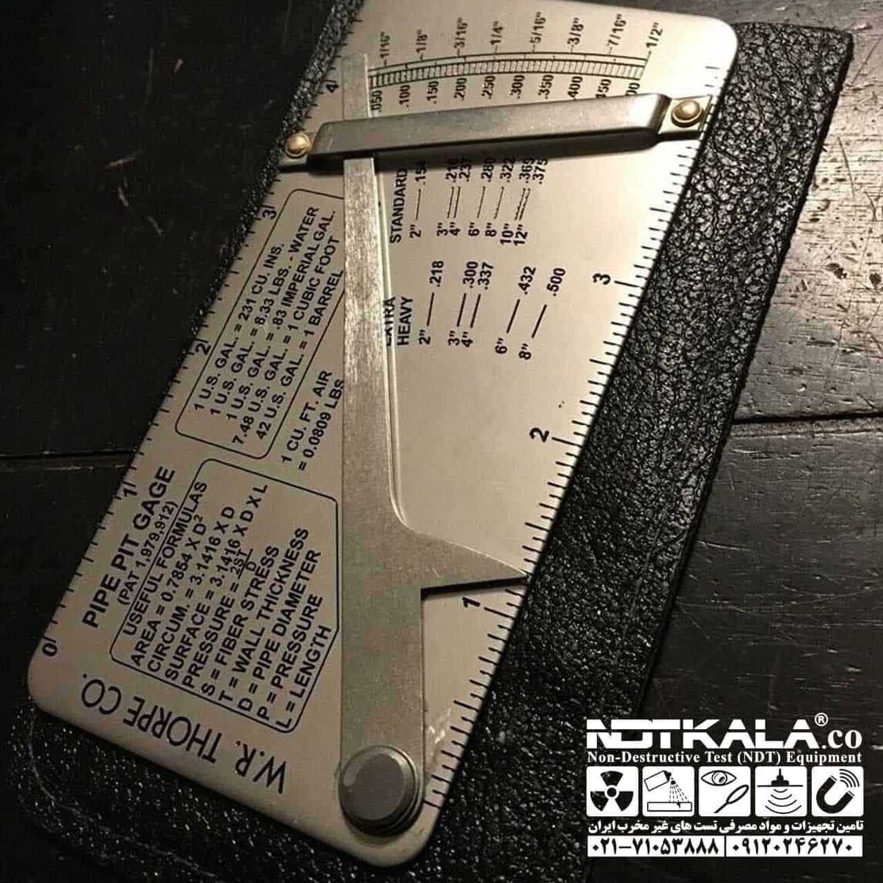 پایپ پیت گیج الکومتر 119 ELCOMETER — تصویر ۲