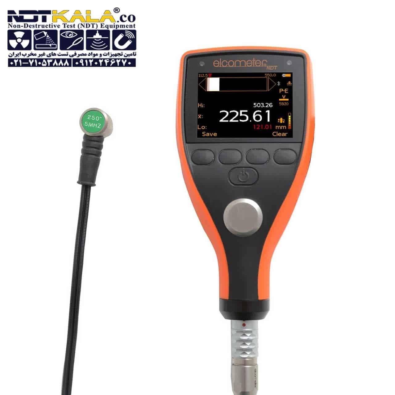 ضخامت سنج التراسونیک فلزات الکومتر ELCOMETER MTG2 — تصویر ۷
