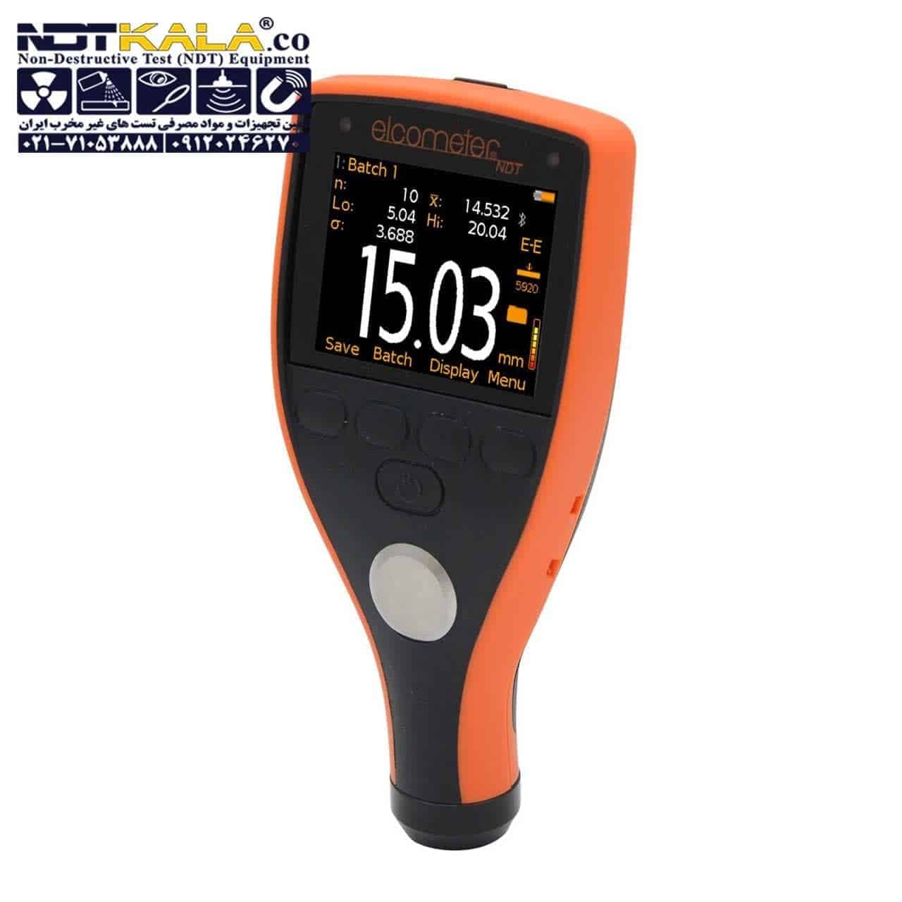 ضخامت سنج آلتراسونیک فلز الکومتر ELCOMETER MTG8 — تصویر ۲