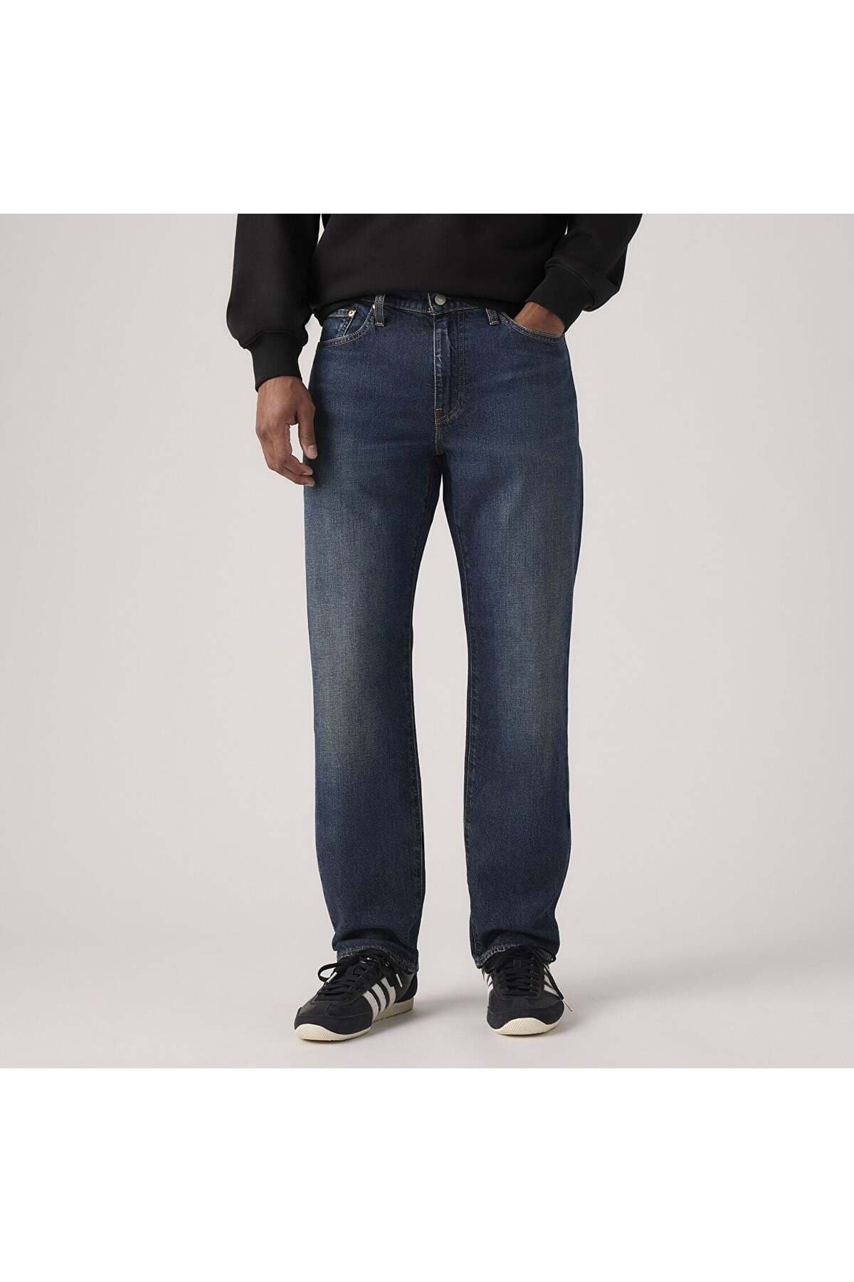شلوار جین لیوایز مردانه پاموک آبی سرمه ای راسته Regular/رگولار فاق نرمال | Levi’s A6340-0013 TR
