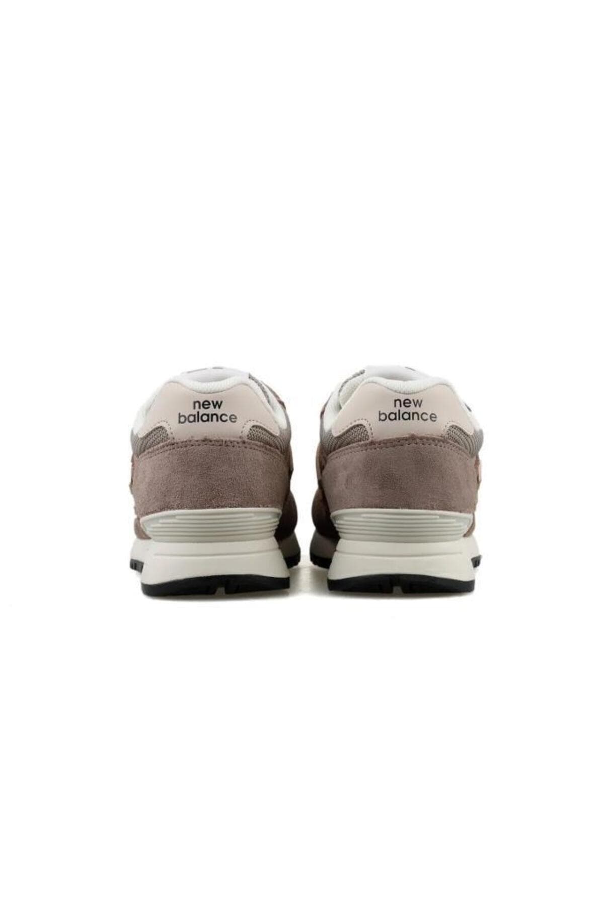 کفش اسنیکر نیو بالانس مردانه دوختنی قهوه ای بیسیک راسته اسپرت | New Balance ML565ANT TR — تصویر ۵