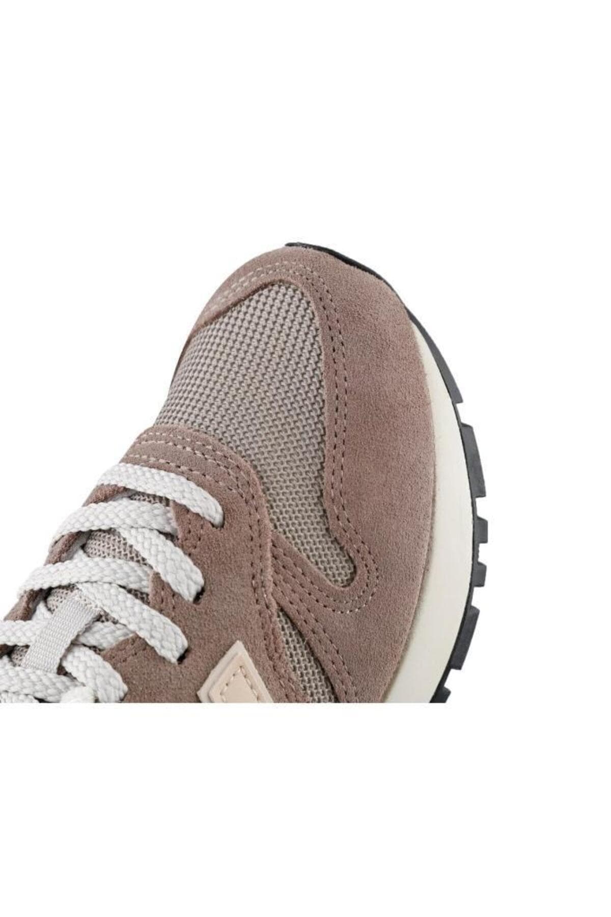 کفش اسنیکر نیو بالانس زنانه پارچه قهوه ای بیسیک راسته کژوال/روزمره | New Balance U327WGC TR — تصویر ۷