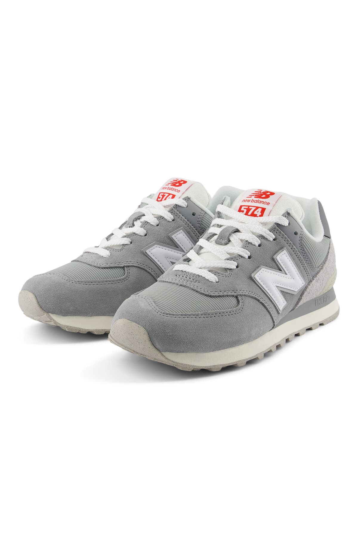 کفش اسنیکر نیو بالانس زنانه منسوجات خاکستری بیسیک راسته اسپرت | New Balance U574BKR ID — تصویر ۴