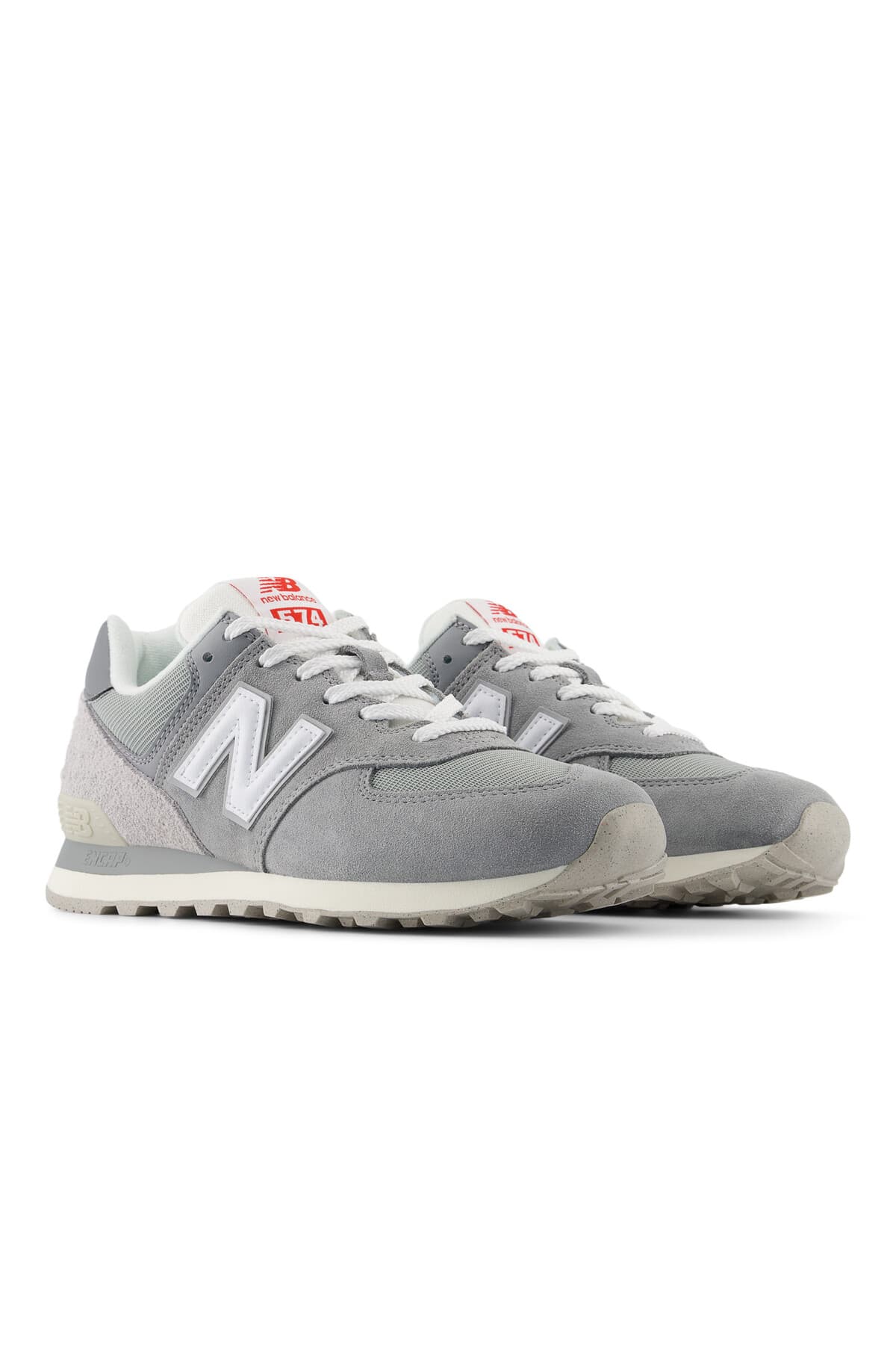 کفش اسنیکر نیو بالانس زنانه منسوجات خاکستری بیسیک راسته اسپرت | New Balance U574BKR ID — تصویر ۷