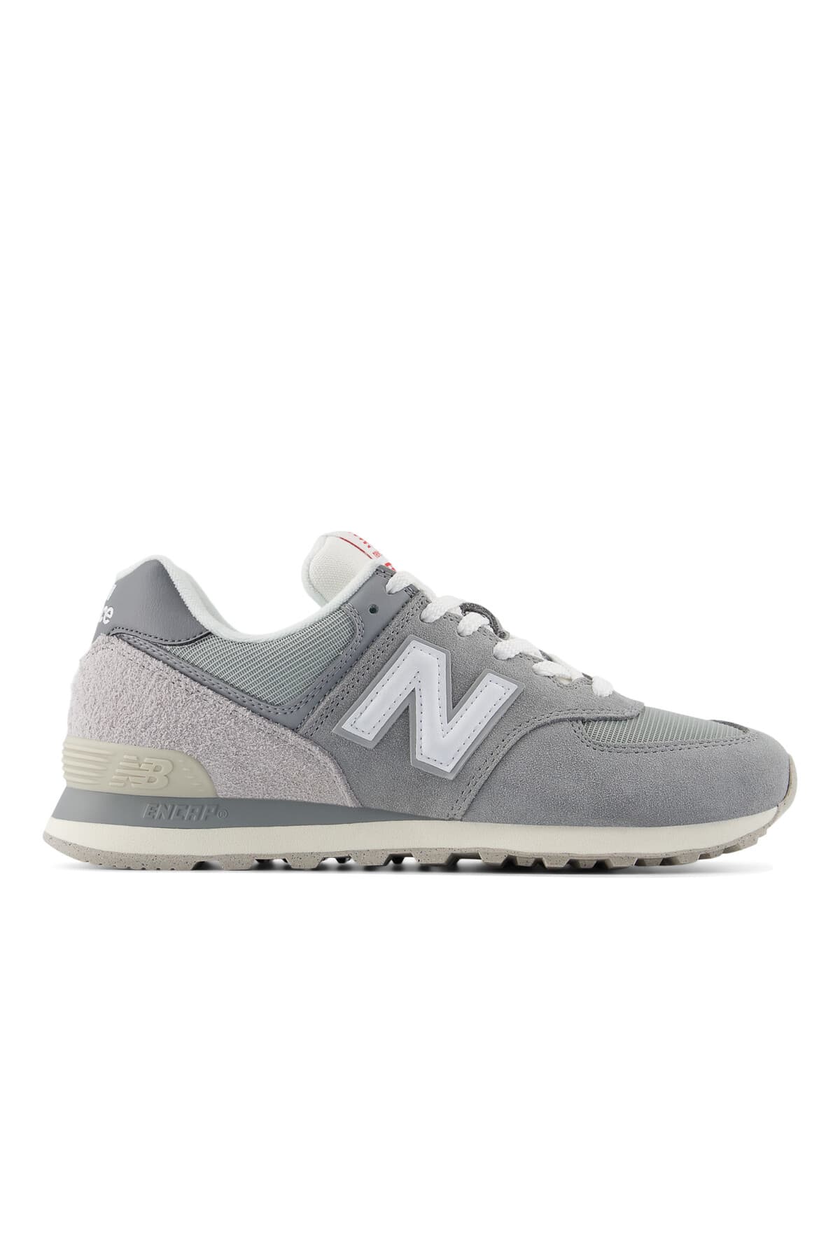 کفش اسنیکر نیو بالانس زنانه منسوجات خاکستری بیسیک راسته اسپرت | New Balance U574BKR ID