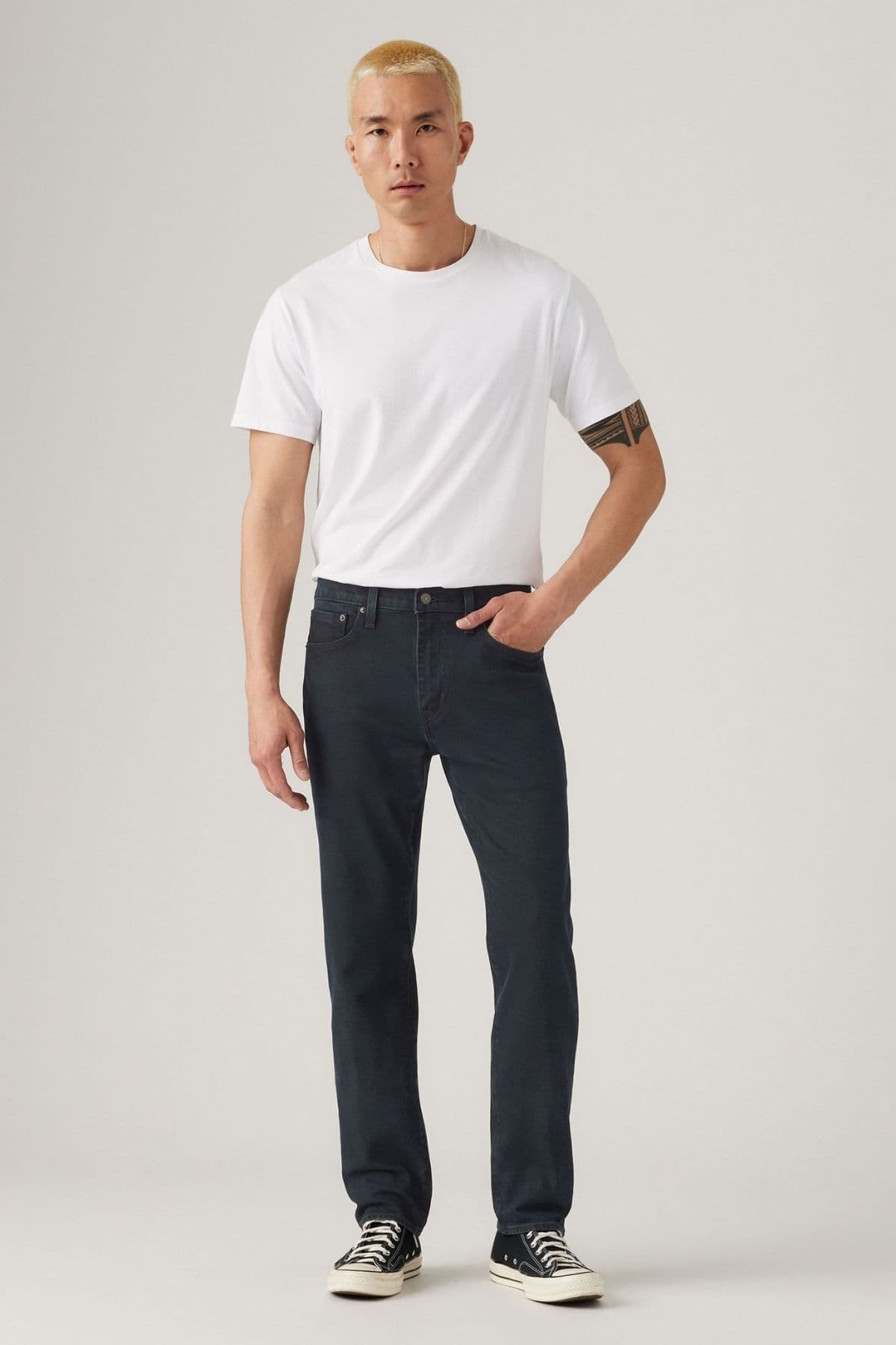 شلوار جین لیوایز مردانه پنبه ای آبی راسته Slim Fit/اسلیم فیت فاق نرمال Daily/روزانه | Levi’s A2088-0052 TR