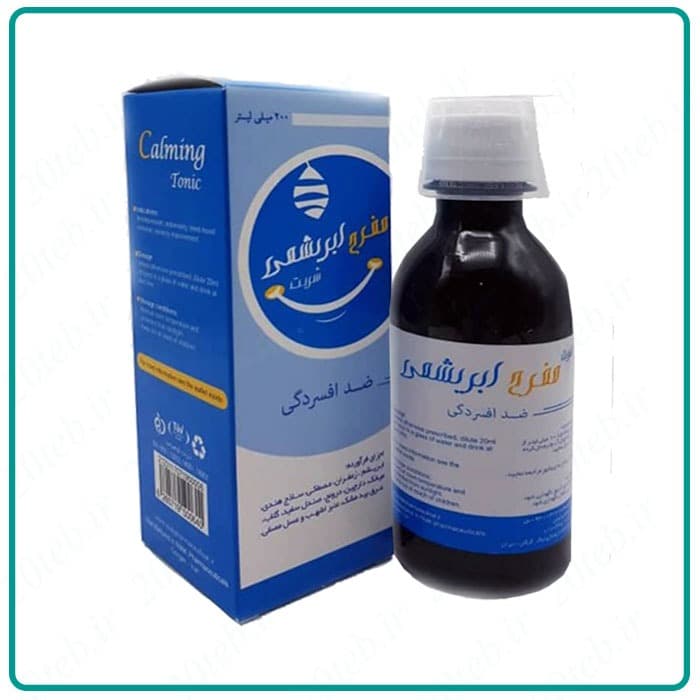 شربت گیاهی مفرح ابریشمی(ضد افسردگی)200میلی لیتری