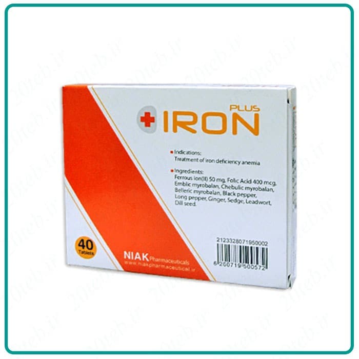 قرص گیاهی iron phyt+(ایرون فیت پلاس)