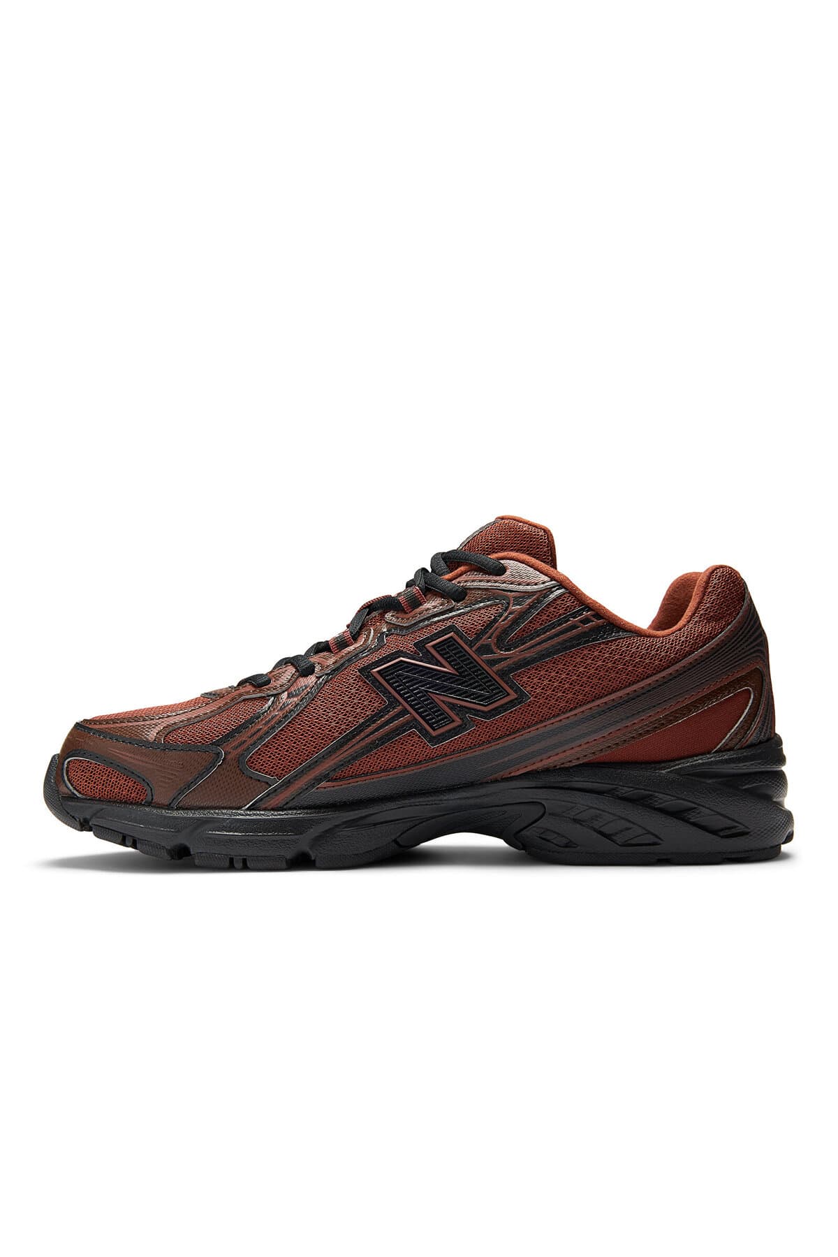 کفش اسنیکر نیو بالانس زنانه پارچه قهوه ای بیسیک راسته اسپرت | New Balance U7407CB-KAISER ID — تصویر ۲