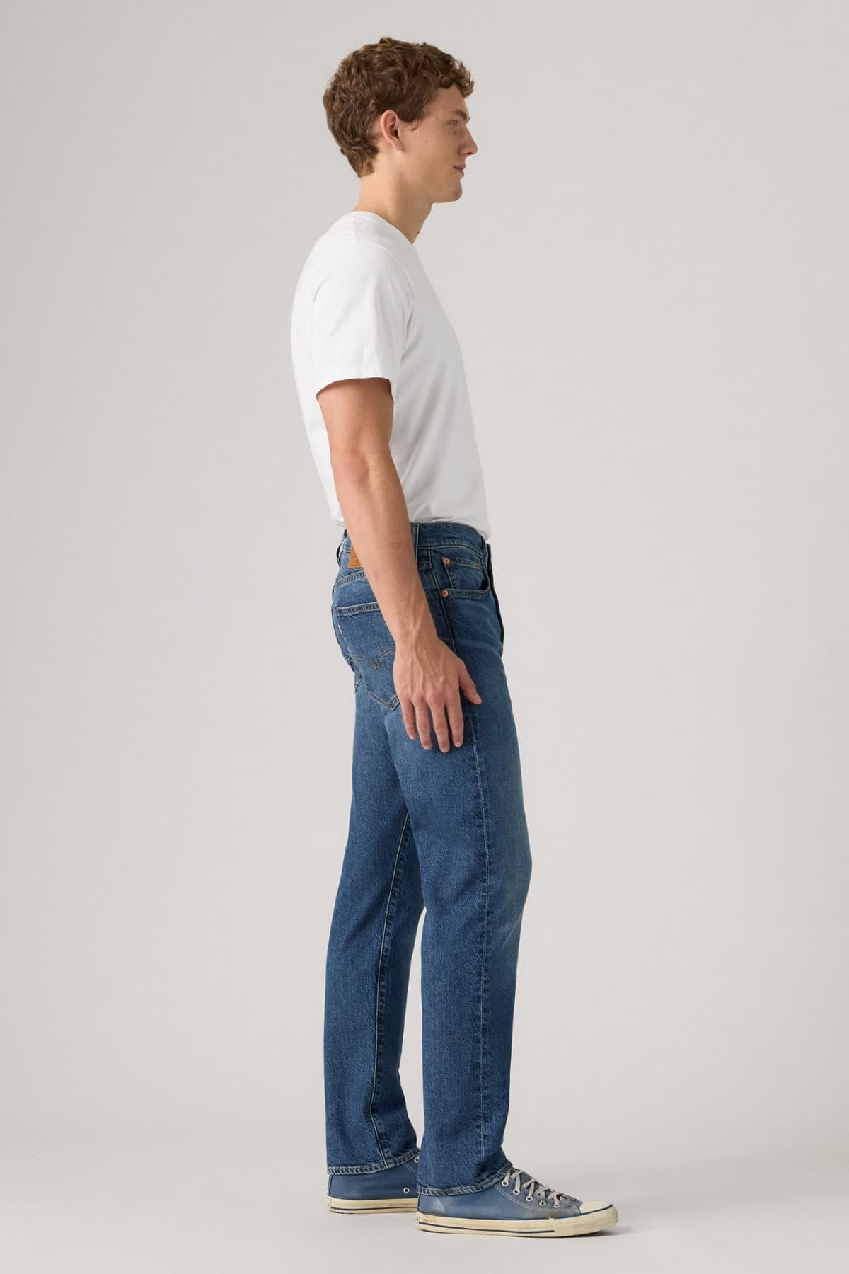 شلوار جین لیوایز مردانه پنبه ای آبی راسته Straight/استریج فاق نرمال Straight/استریج کژوال/روزمره | Levi’s A2088-0055 TR — تصویر ۵