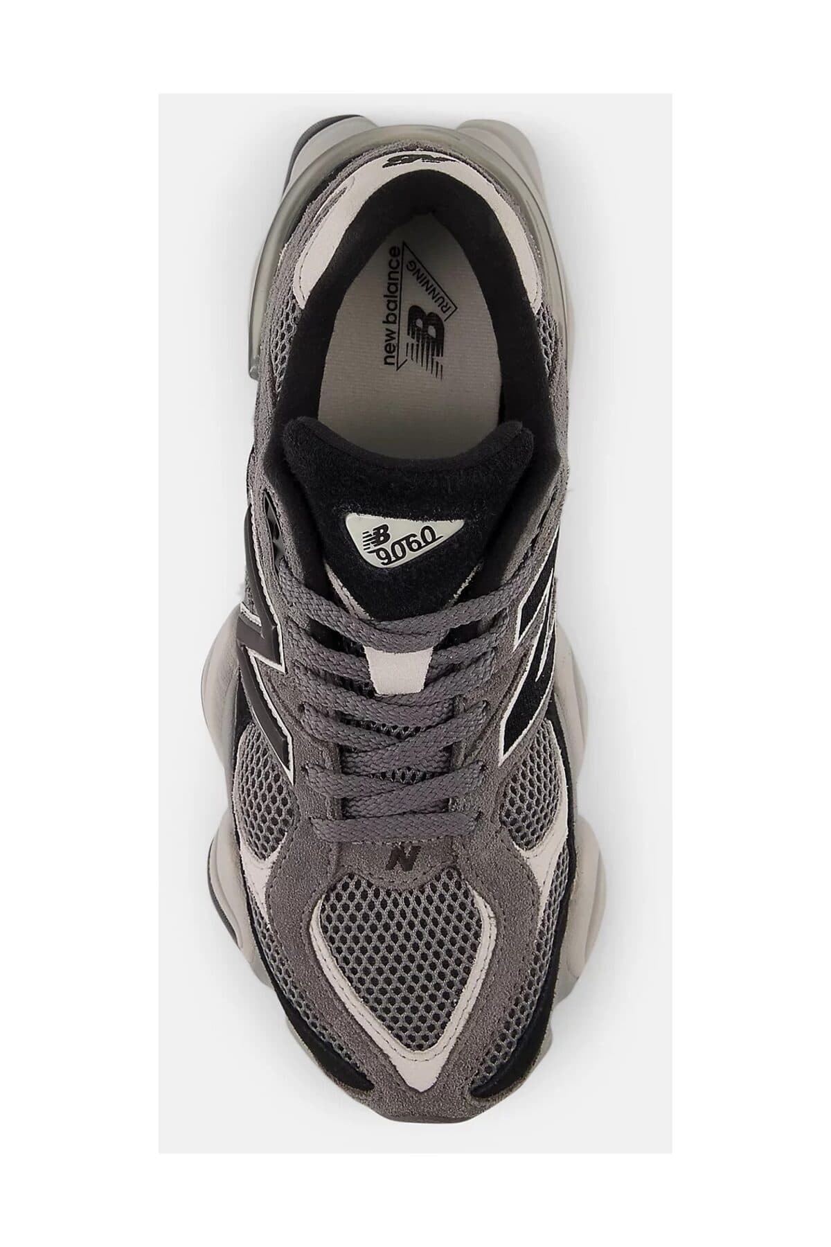 کفش اسنیکر نیو بالانس زنانه PU مشکی بیسیک راسته کژوال/روزمره | New Balance U9060ERA VN — تصویر ۲