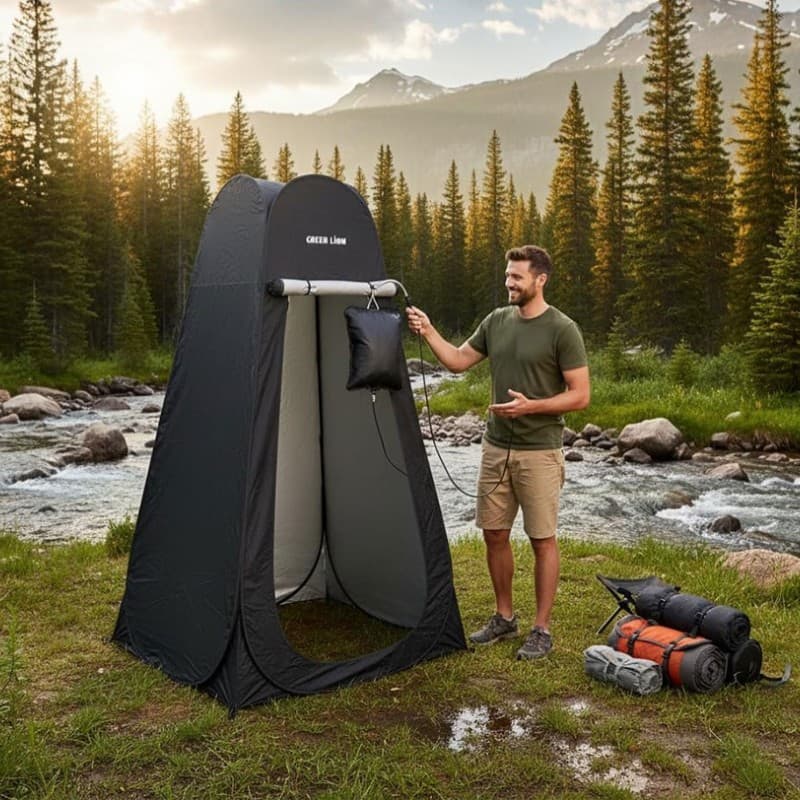 چادر مسافرتی تعویض لباس گرین لاین مدلGreen Lion Instant Pop-Up Privacy Tent — تصویر ۳