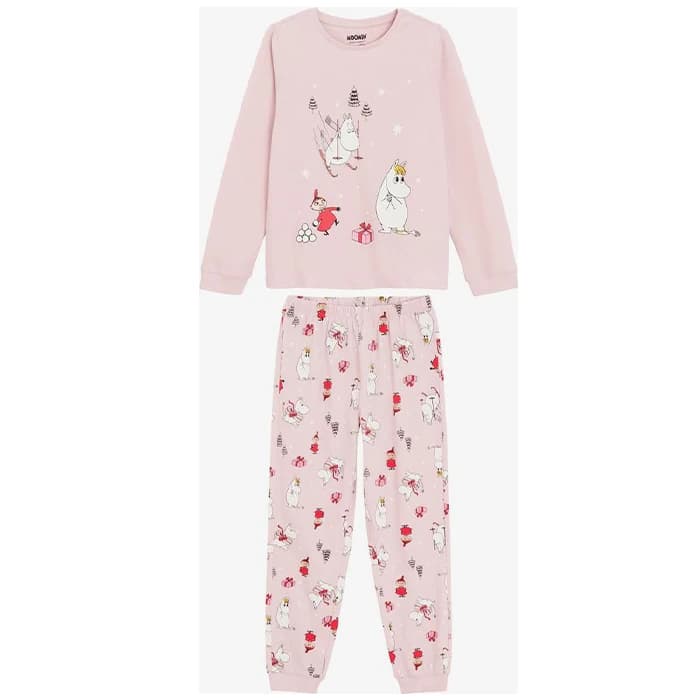 ست بلوز شلوار نخی MOOMIN