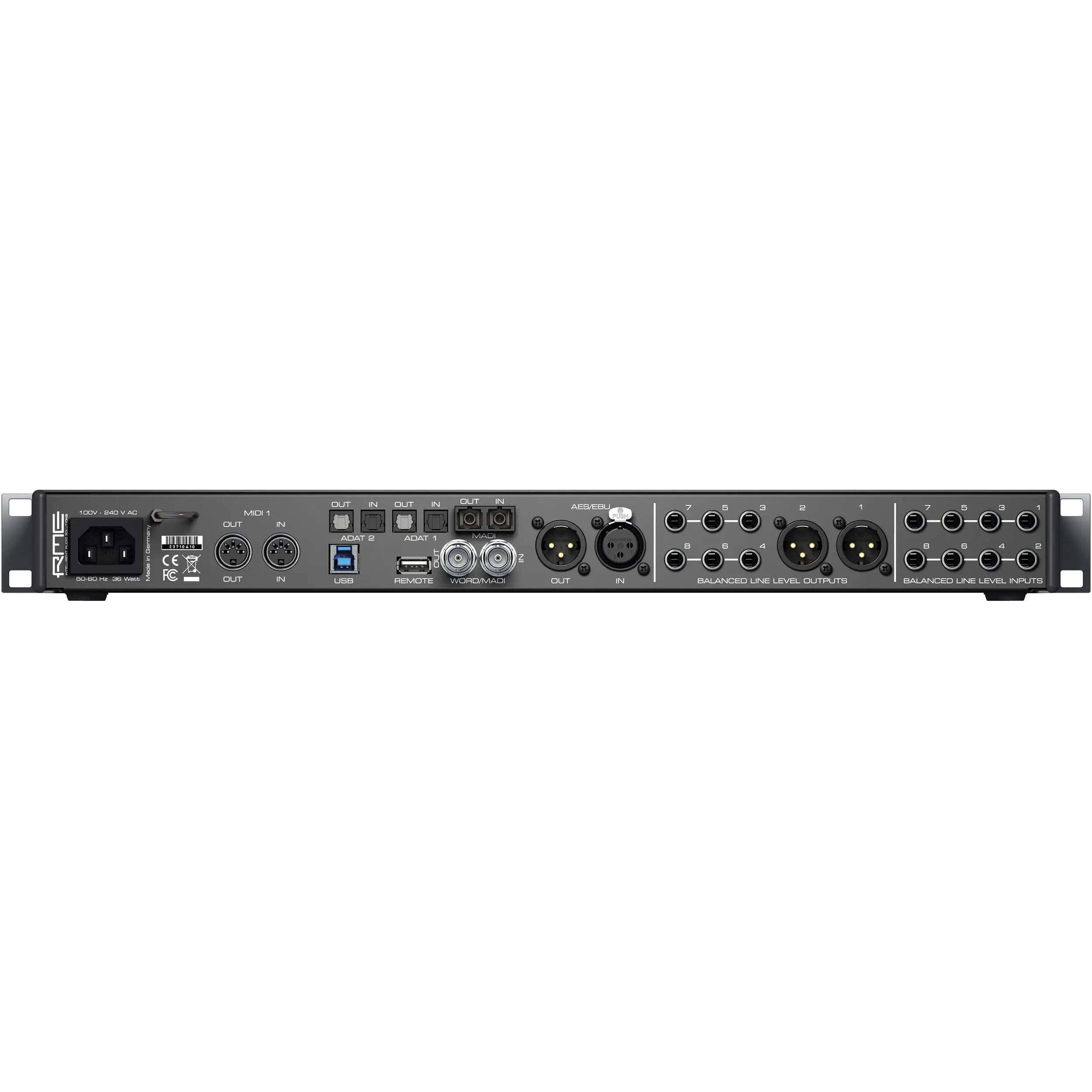 کارت صدا RME Fireface UFX III — تصویر ۸