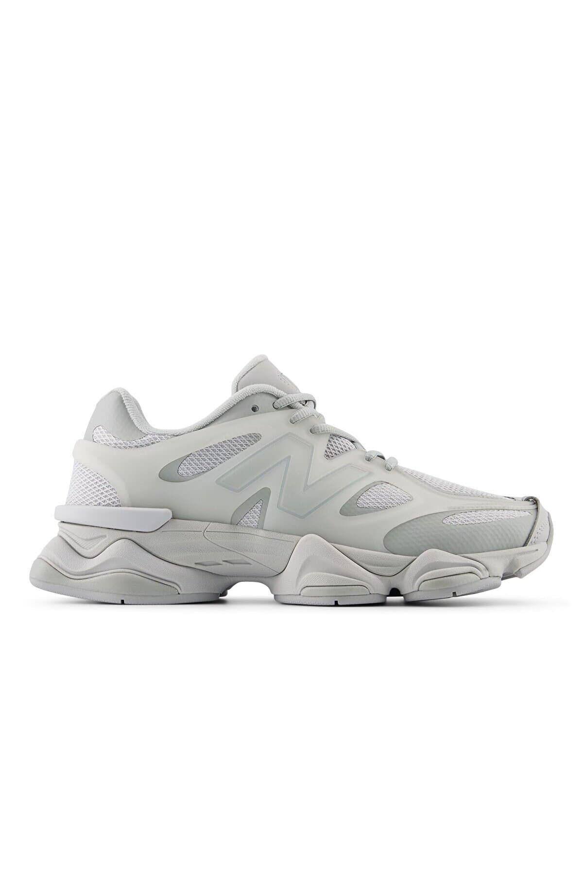 کفش اسنیکر نیو بالانس زنانه PU خاکستری بیسیک راسته کژوال/روزمره | New Balance U9060IAB VN