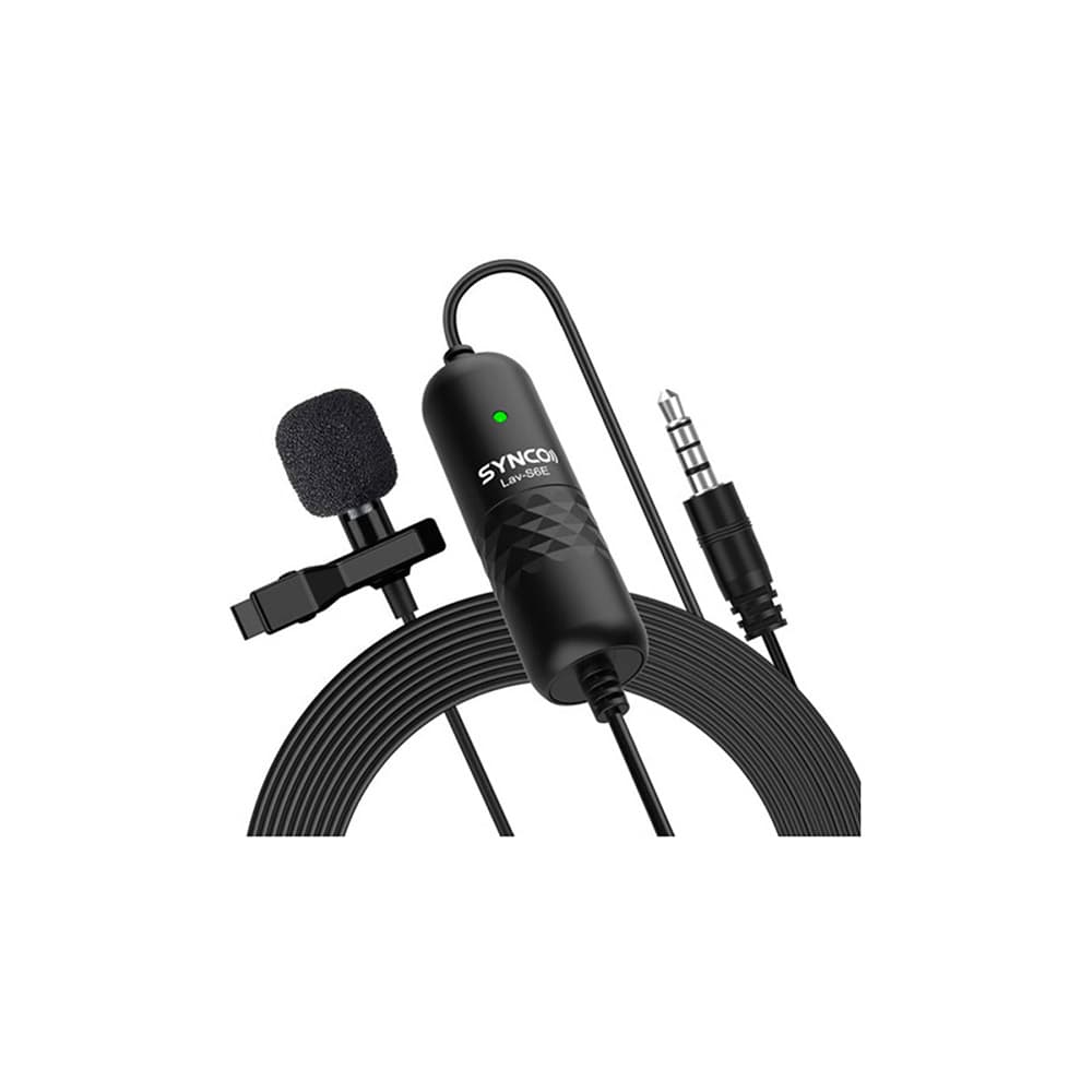 میکروفون یقه‌ ای سینکو مدل Lav-S6E