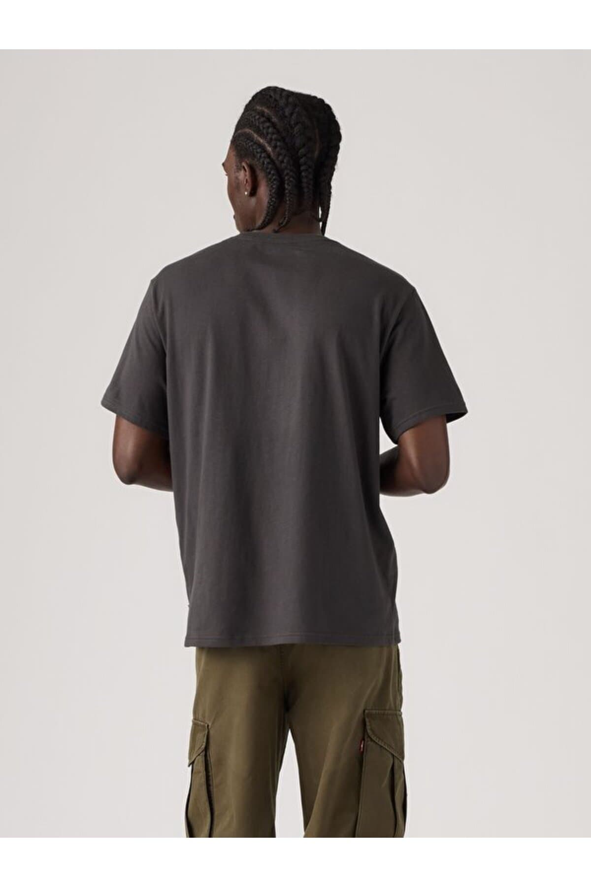 تی شرت لیوایز مردانه آبی طرح دار Regular/رگولار Relaxed/ریلکس | Levi’s A208204170 PK — تصویر ۳