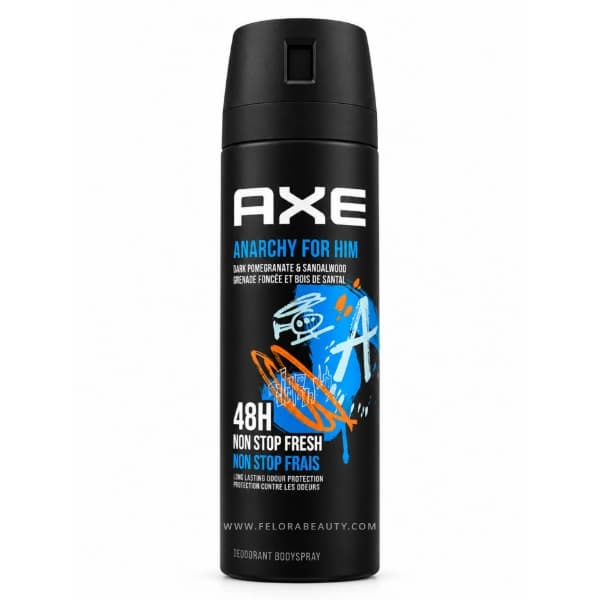 اسپري دئودورانت بدن Axe آكس مدل Anarchy حجم 150 ميلي ليتر
