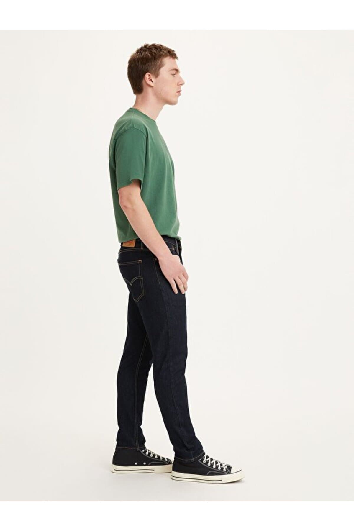 شلوار جین لیوایز مردانه آبی راسته Regular/رگولار فاق نرمال Slim/اسلیم فیت | Levi’s A208700900 PK — تصویر ۲
