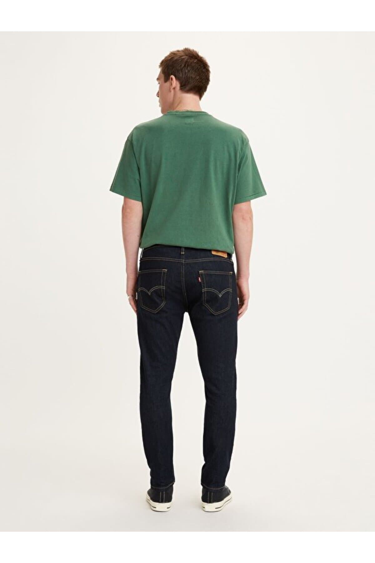 شلوار جین لیوایز مردانه آبی راسته Regular/رگولار فاق نرمال Slim/اسلیم فیت | Levi’s A208700900 PK — تصویر ۳