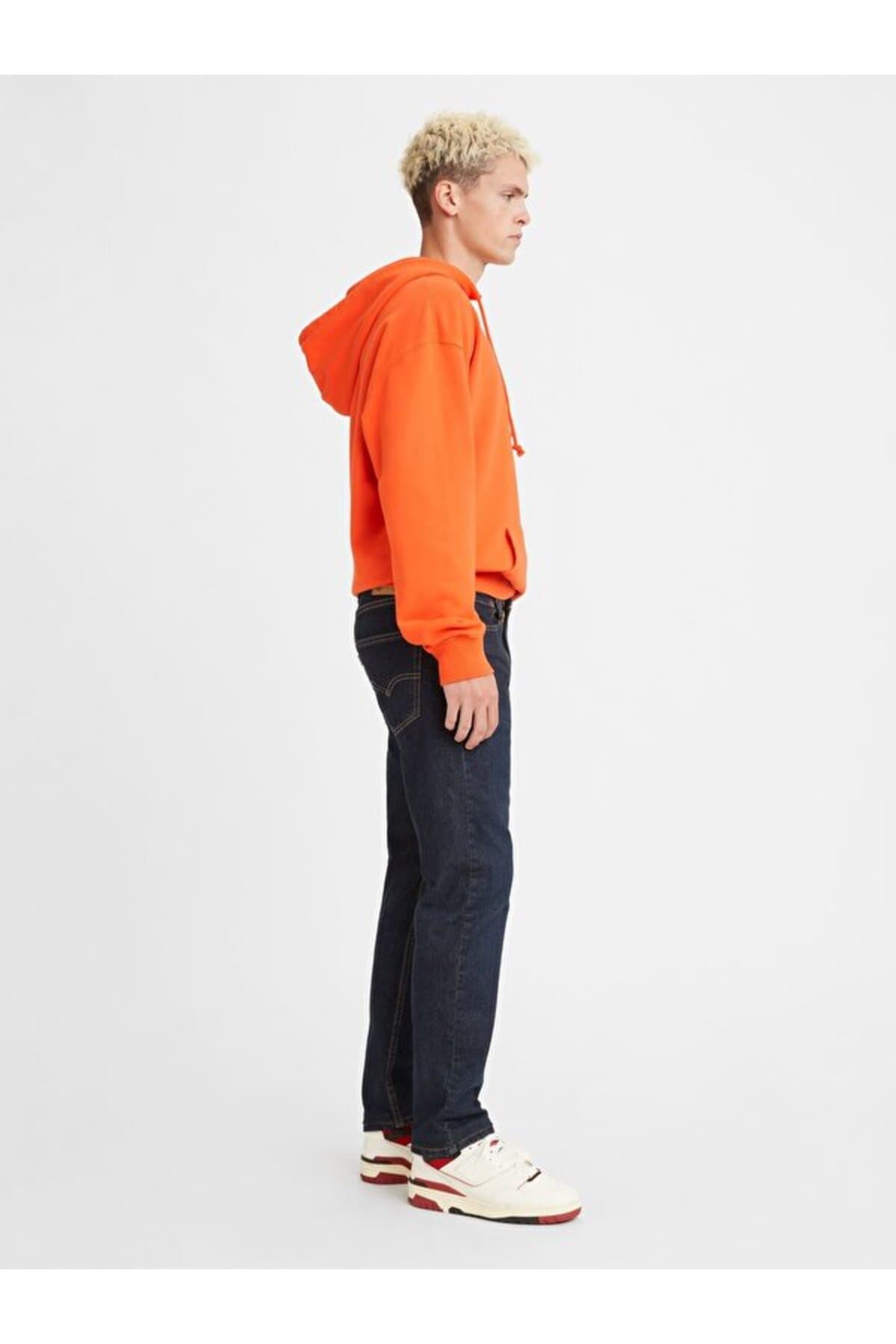 شلوار جین لیوایز مردانه آبی راسته Regular/رگولار فاق نرمال Slim/اسلیم فیت | Levi’s A208800700 PK — تصویر ۳