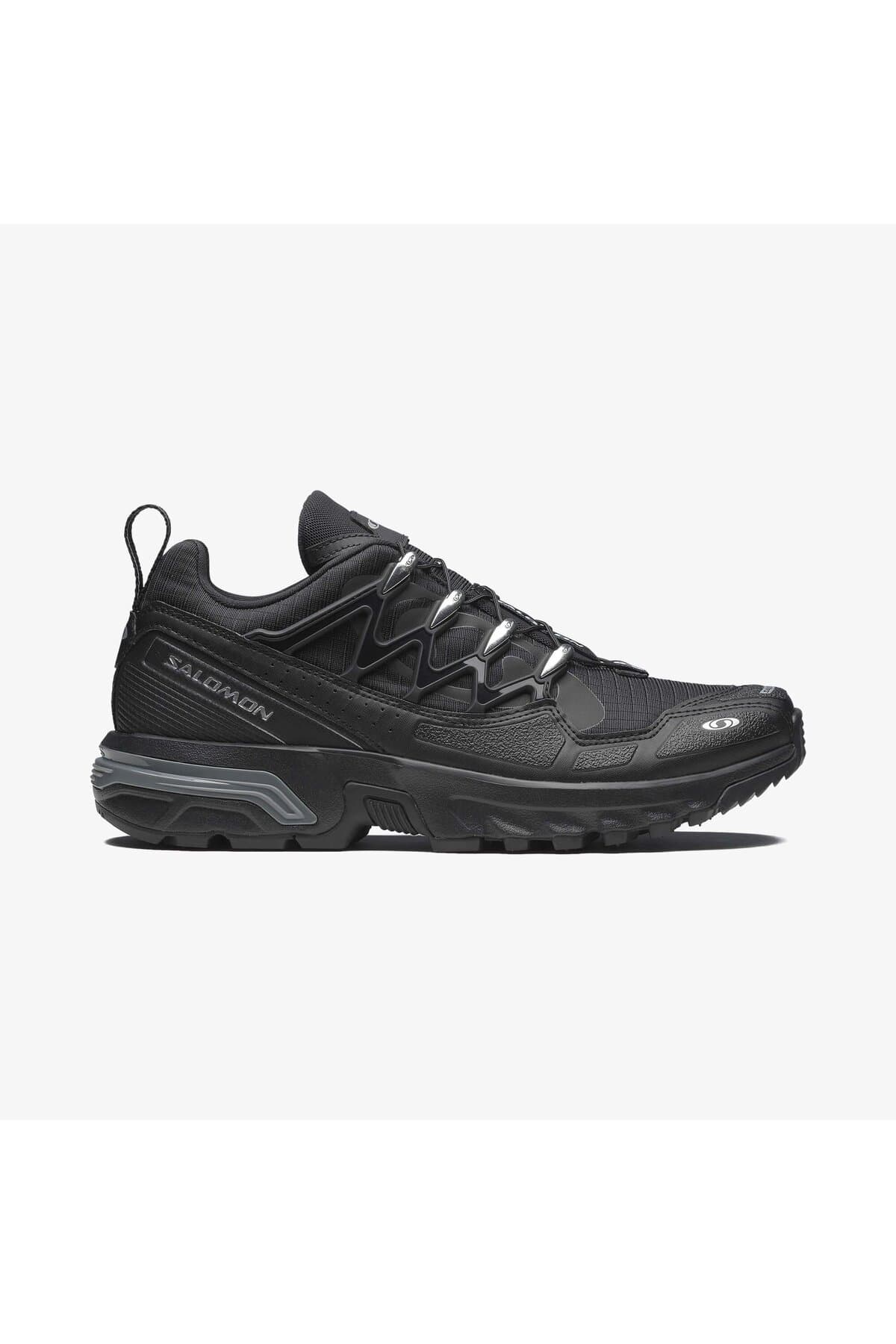 کفش اسنیکر سالومون زنانه منسوجات مشکی رنگارنگ ورزش | Salomon L47676600 VN