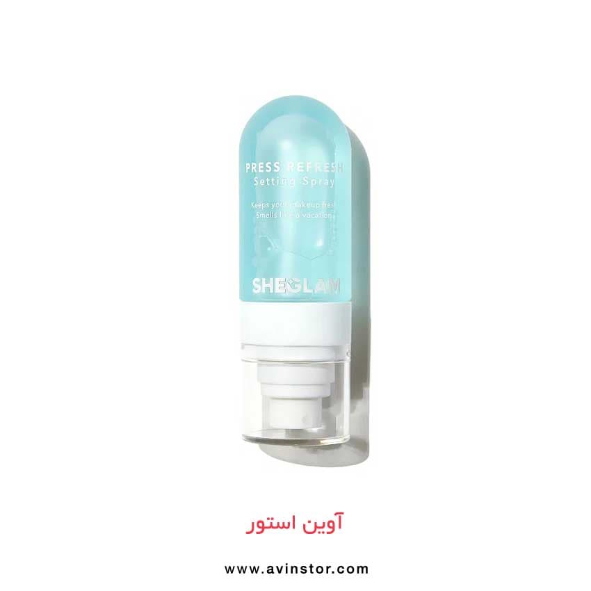 اسپری فیکس آرایش شیگلم حاوی رایحه نارگیل