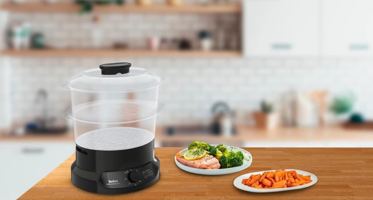 بخارپز تفال مدل TEFAL Steam cooker VC139865 — تصویر ۵