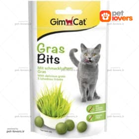 قرص مکمل گربه طعم علف جیم کت Gimcat وزن 40 گرم
