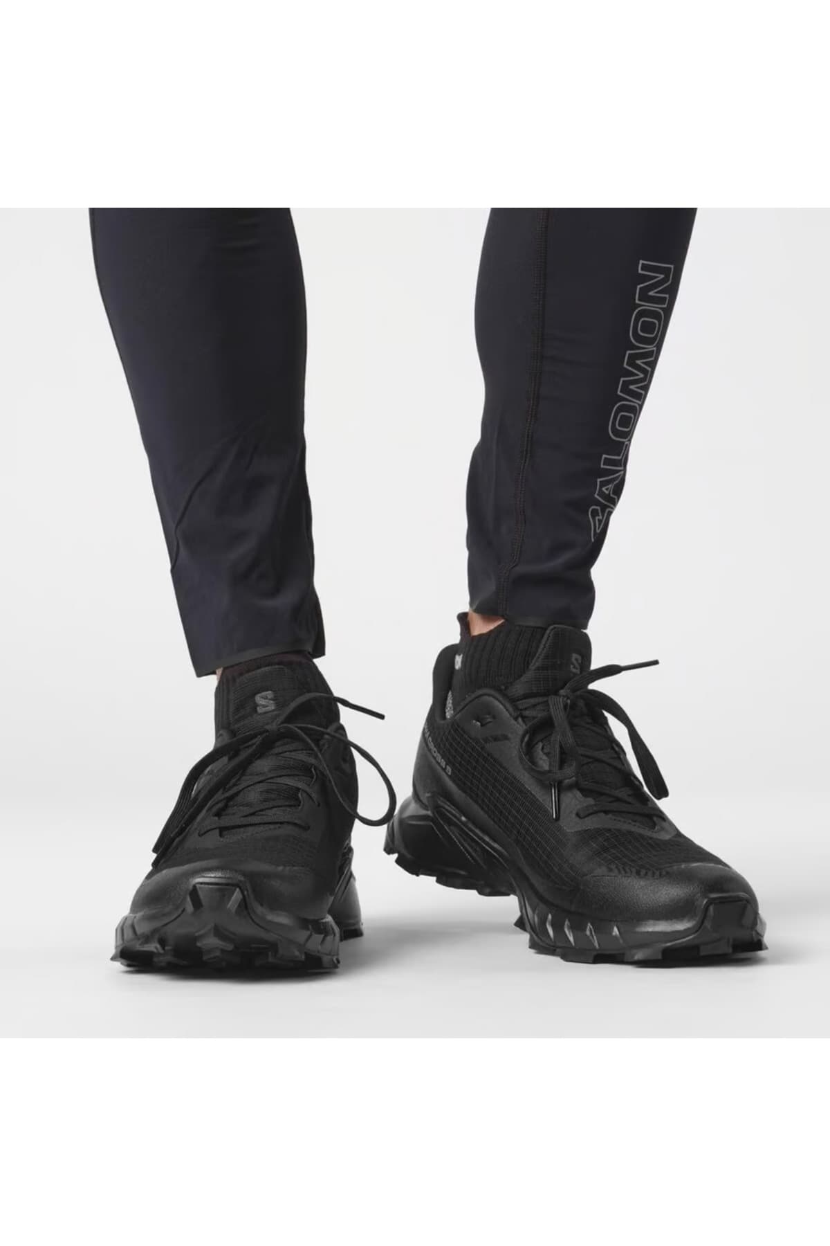 کفش بیرونی سالومون مردانه پارچه مشکی اسپرت راسته Regular/رگولار کژوال/روزمره | Salomon SLMNGTX40 VN — تصویر ۲
