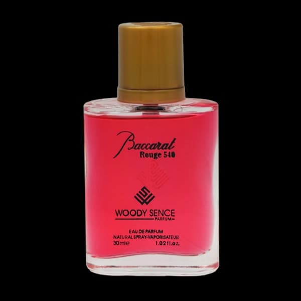 عطر جیبی وودی سنس مدل باکارات رژ Baccarat Rouge 540 حجم 30 میلی لیتر