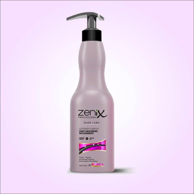 ماسک نرمکننده مو آرگان کراتینه مراقبت از مو Zenix 500 میلی لیتر — تصویر ۳
